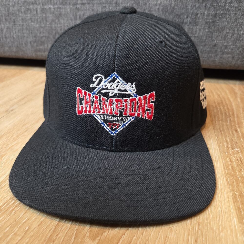 Kill The Hype KTH LA Dodgers 2020 World Series Champions Snapback Hat Black Rare